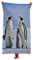 KnorRs Sandfreies Strandtuch Pinguin Design, Schnell Trocknendes Weiches Badetuch Für Tierliebhaber, Handtuch Groß 100x200 cm (Y2,70x140cm)