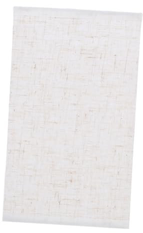MAGICLULU Quadratische Lampenschirme E27 12 cm Stoff Zum Aufstecken Auf Glühbirnen Lampenabdeckungen Natürliches Leinenlicht Kronleuchter Lampenschirm Ersatz Für Tischlampen Stehleuchten