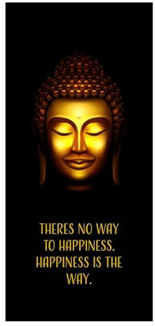 meinsider Handtuch Strandtuch XXL großes Badehandtuch 80 x 180 cm. Badetuch mit Buddah Motiv aus Baumwolle & Polyester