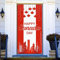 Happy Canada Day Türabdeckung Ahornblatt 1. Juli Kanadischer Nationalfeiertag Party Haustür Banner Fotografie Zuhause Veranda Dekoration