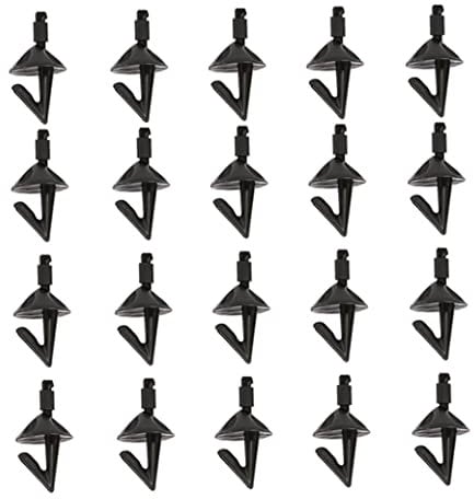 Impact Shield Sea Fishing Clips Impact Bait Fishing Clip Sea Fishing Rig Hook Bait Holder Fishing Supplies 20PCS