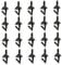 Impact Shield Sea Fishing Clips Impact Bait Fishing Clip Sea Fishing Rig Hook Bait Holder Fishing Supplies 20PCS