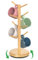 BAMBANG Bamboo Coffee Mug Tree, Rotating Coffee Cup Holder for Counter Top, Coffee Mug Holder, Coffee Mug Rack with 8 Hooks, Coffee Mug Organizer, Mug Stand Hanger for Coffee Bar, Display, Natural