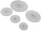 Set Di 5 Coperchi in Silicone Riutilizzabili Per Ciotole Copertura Universale Per Microonde Sigillatura Sicura E Pratica Per Cucina E Conservazione Alimenti