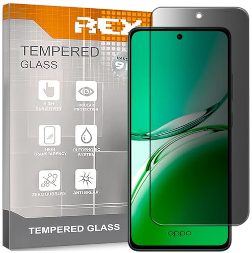 Protector de Pantalla Antiespía para OPPO RENO12 F 4G/5G - RENO12 FS 5G - REALME GT 7 Pro, Cristal Vidrio Templado Premium