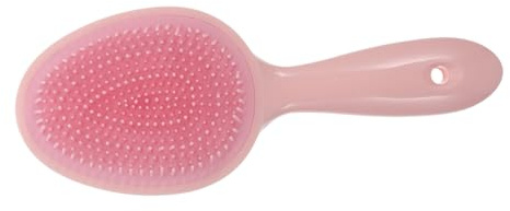 Healeved Shampoo Bürste Für Erwachsene Doppelseitige Handhabung Kopfhaut Massagebürste Für Effektive Haarreinigung Und Peeling Für Trockene Kopfhaut Und Haarausfall Rosa