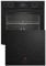 Beko BBSM11340B b300 Einbau-Backofen-Set, 2 autarke Geräte: Induktionskochfeld mit 4 Kochzonen, Backofen mit 8 Heizarten, 72 l Garraum-Volumen, Schwarz