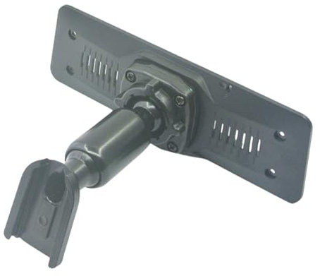 Vibrating Car Glass Mount Bracket Aluminum Structure Glass Mounting System Easy Installation for DVR Dash Cam