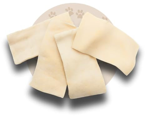 Kauchips aus Büffelhaut ca. 12-15 cm Stücke (1KG)