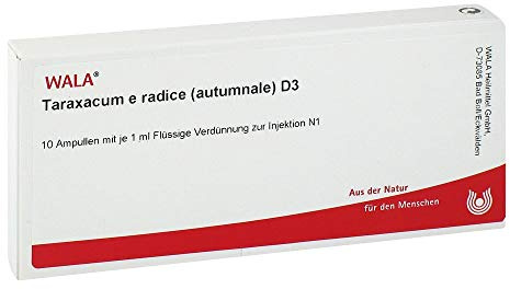 TARAXACUM E Rad.autumnale D 3 Ampullen 10X1 ml