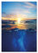 PICSonPAPER Poster Underwater Sunrise, ungerahmt 30 cm x 40 cm, Dekoration, Kunstdruck, Wandbild, Fineartprint (Unterwasser, 30 cm x 40 cm)