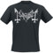 Mayhem Distressed Logo Männer T-Shirt schwarz M 100% Baumwolle Band-Merch, Bands