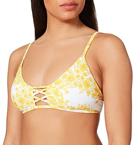 Seafolly Damen Bikinioberteil Sunflower Bralette, Gelb (Buttercup), 40 (Herstellergröße: 14)