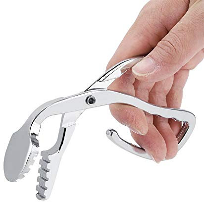 Anti-scalding Oven Gripper Clips Zinc Alloy Hot Pot Pliers Grabber Tongs for Plate Baking Tray Pan Dish Pots