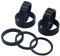 PLATT Fahrrad Ahead Vorbau Spacer 1/8 Aluminium MTB Rennrad Distanzscheiben Headset Spacer 2mm/3mm/5mm/4x10mm（7PCS）