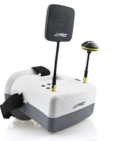 FPV-Brille Kartenübertragung 5.8G-Videobrille 40 Kanäle empfangen Zwei Leitungen