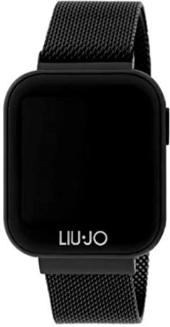LiuJo Smartwatch Touchscreen, con Meteo, da Donna, NeroSWLJ003