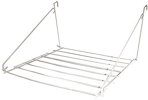RTS 7 Meter Clothes Utility Drying Rack - Indoor Caravan Window Balcony Airer - Folding Laundry Washing Racks - 7m Heavy Duty Towel Cloth Hanging Dryer - Over The Door Washing Airer Metallic Hanger