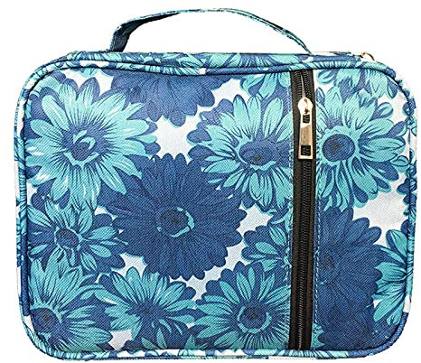 CHAODI Bibelhülle, Haltbarer Reißverschluss Bibeltasche Tragetasche Mit Griff Für Bibel In Standardgröße Für Frauen Und Mädchen Für Die Kirche, Geschenk Für Mama, 10,2 X 7,8 X 2,2 Zoll