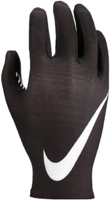 Nike Base Layer Gloves Handschuhe (Black/Platin, XS)