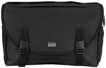 Brompton Metro Messenger Bag Medium in Schwarz, Schwarz, Medium