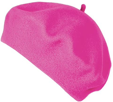 Van Der Rich ® - Baschie Berretti - Donna (Fucsia Neon, TU)