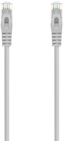 AISENS Cable de Red Latiguillo RJ45 LSZH Cat.6A 500 Mhz UTP AWG24. Gris. 20M