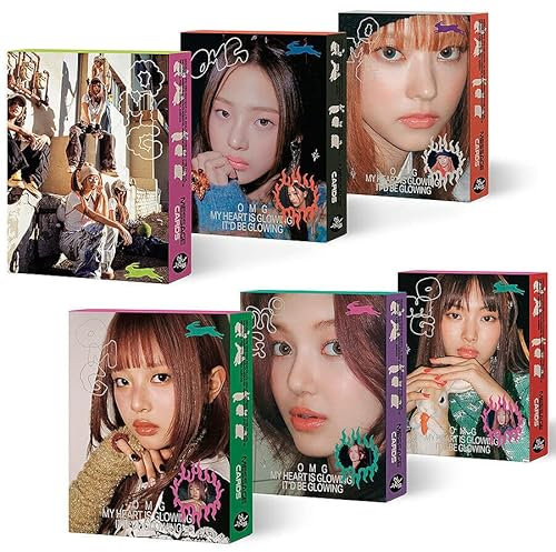 Newjeans OMG 1st Winter Einzelalbum (Nachrichtenkarte Ver. - Haerin) K-Pop versiegelt