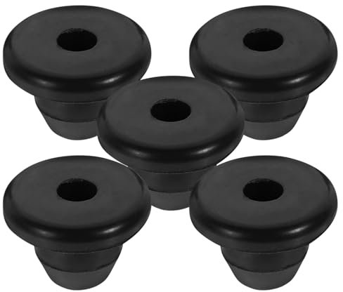 Veemoon 5pcs Oil Plug Rubber Filler Bung Bottle Oil Bung Floor Oil Filler Plug Ram Horizontal Plugs Floor Jacks Horizontal Floor Plugs Accessories Oil Seal