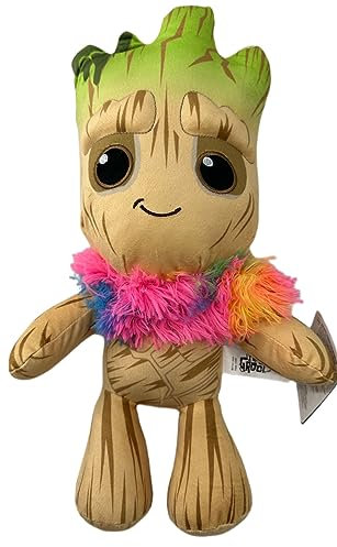 Marvel Groot Kuscheltier I Am Groot ich Bin Groot Plüsch Plüschtier ca. 35 cm Marvel Guardians of The Galaxy Kuscheltier (Groot mit Schal 35 cm)