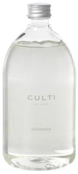 Nachfüllpackung für Duftdiffusor, 500 ml, CULTI MILANO | Duft Aramara, Bitterorange und Bergamotte, Haltbarkeit 6 Monate, Quadratmeterzahl 30 qm