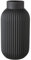 Boltze Nordika Jarrón Negro Mate 30 cm (1 Unidad)