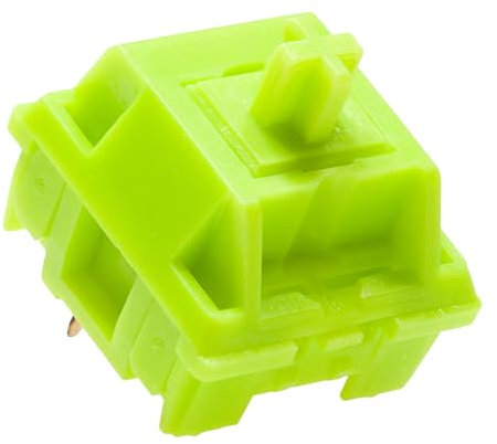 KPREPUBLIC KTT Matcha Tactile 45g MX Schalter für mechanische Tastatur - Werksgeschmierte PC POM vergoldete Feder (90 Schalter)