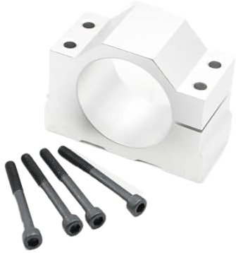 Yinxi Fixation de Moteur de Broche CNC, 1 pièce, 38mm,40mm,42mm,44mm,46mm, Support de Serrage de Broche, Fixation en Aluminium (Size : 44mm)