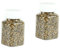 POPETPOP 1000pezzi Beads Silicone Hair Extension Per Dreadlocks e Parrucche Facile Installazione Colore Marrone Strumenti Per Uomini e Donne Per Eventi e Feste