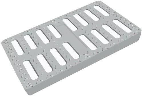 Entwässerungsrinne Draußen Drainageroste für Auffahrten, Schwerlast Kanalisationsabdeckungen für Garten und Hof für die Wasserableitung, Rutschfest Rostfrei Kanalisationsgitter Platte(35x50x4cm (13.8x