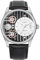 CIVO Herrenuhr Lederarmband-Silber Analog-Datum Armbanduhr-Herren - Imitation Mechanische Quarz Uhr für Männer Klassisch Wasserdicht Uhren Herren mit Ersatzgurte