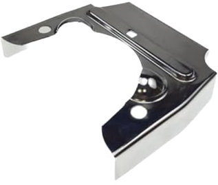 Bremssattel Abdeckung Verkleidung passend für Solex Velosolex 2200 3500 – Chrom, Ersatzteil
