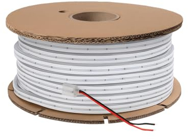 LEDKIA LIGHTING LED-Streifenrolle Neon 24V 50m 8W/m FreeCut IP65 NFLEX6 Warmweiß