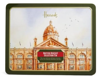Harrods Heritage British Biscuit Selection Tin, 550g