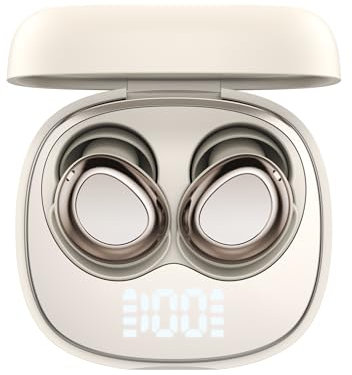 Wireless Earbuds, Bluetooth 5.4 Headphones In Ear with 4 ENC Noise Cancelling Mic, 45H Playtime LED Display Bluetooth Earphones, Mini Wireless Earphones in Ear with Deep Bass, IP7 Waterproof