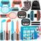 Switch 2 Sports Zubehör Set, Switch Sports Mega-Set (16-in-1) - Perfekte Familien-Partyspiele mit interaktivem Spielespaß | Inkl. Tragetasche & Zubehör für Sportparty | Kompatibel mit Switch 2 Konsole