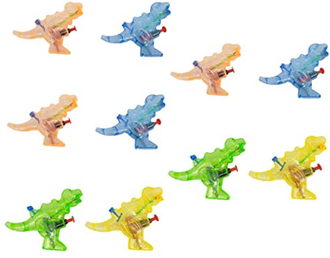 YARNOW 10stücke Teiliges Dinosaurier Wasser Spritzspielzeug Für Transparente Wasserpistolen Für Outdoor-Spiel Und Sommer-poolpartys Farben Zufällig