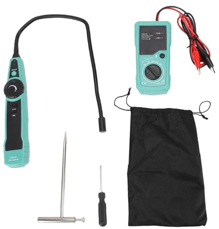 Garosa Localizador de Cables Subterráneos, Detector de Cables, Buscador de Antiinterferencias para Rastrear Redes Eléctricas y Telefónicos Enterrados