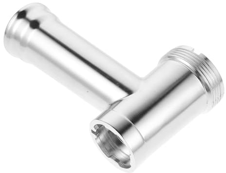 LOORGVEL Ersatztrommel Kompatibilität für Aluminiumlegierung Fleischwolf Breiter Präzisions mit Silberfarbenes Zubehör für Elektrische Fleischwölfe im Haushalt