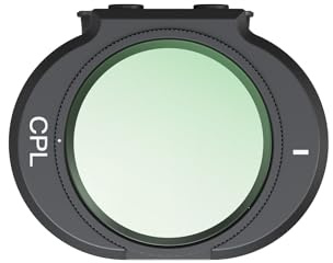 Potensic CPL Filter, Polarizing Filter, Only Compatible with Atom 2 Drone, Reduces Reflections on Water and Glass, Cleaning Cloth and Storage Box Included