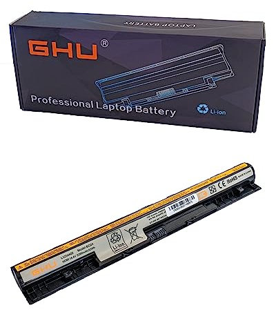 GHU New Battery L12L4A02 L12L4E01 L12M4A02 L12M4E01 L12S4A02 L12S4E01 Compatible with Lenovo IdeaPad G400S G405S G410S G500S G505S G510S S410P S510P Touch Z710 Series 14.8V 2200mAh Li-ion 4-Cell