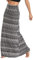 Damen Sommer Hohe Taille Boho Yoga Maxi Rock Elastisch Pull On Lang Röcke(L, 1)