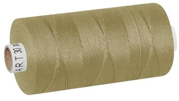 dalipo - Polyester Nähgarn, Stärke 30, Polstergarn, 300m, khaki