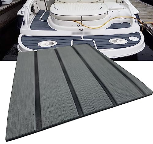 Nonskid Boot Decking Blatt Teppich,Eva Schaum Boot Bodenbelag Matte für Yacht Marine RV Boden Wartung, 90x240cm